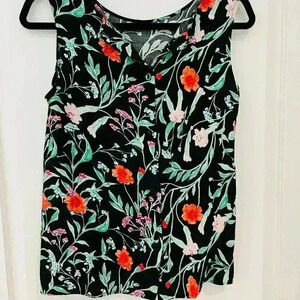Paraphrase  Sleeveless Top Size Small